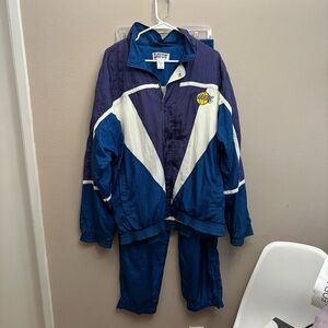 NWT Vintage Lavon LA Lakers Track Suit Size Large
